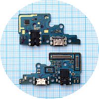 Шлейф Samsung Galaxy A70 A705F з роз'ємами зарядки та навушників - нижня плата (оригінал Китай)