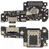 Шлейф Xiaomi Poco X5 Pro, Redmi Note 12 Pro 5G з роз'ємом зарядки, SIM-карти та мікрофоном - нижня плата (оригінал Китай)