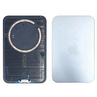 Задня кришка Apple iPhone 17 Pro (срібляста оригінал Китай з магнітом)