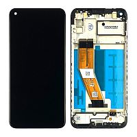Дисплей Samsung Galaxy A11 A115F, Galaxy M11 M115F + тачскрин (оригинал Китай с рамкой 157,5 мм)