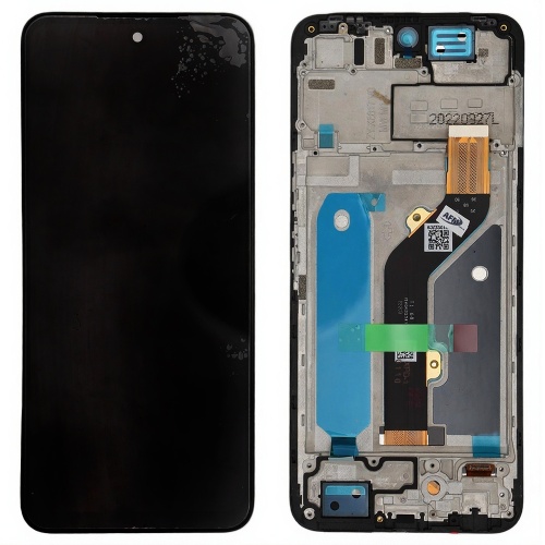 Дисплей Infinix Hot 12 з тачскріном та рамкою (AAAA)