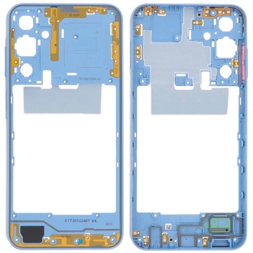 Рамка корпусу Samsung Galaxy A25 A256 (синя)
