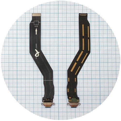 Шлейф OnePlus 8 IN2010 з роз'ємом зарядки (AAA) фото 2