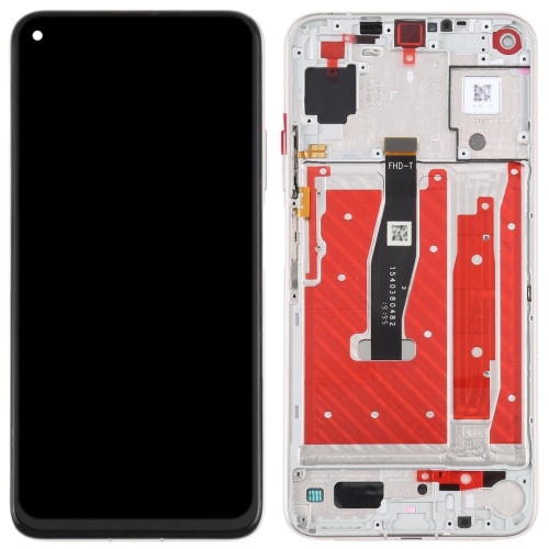 Дисплей Huawei Nova 5T, Honor 20 з тачскріном та рамкою (сріблястий оригінал Китай) Дисплей Huawei Nova 5T, Honor 20 з тачскріном та рамкою (сріблястий оригінал Китай)