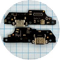 Шлейф Motorola Moto E40 XT2159, E30 XT2158-6, E20 XT2155 з роз'ємом зарядки та мікрофоном - нижня плата (оригінал Китай)