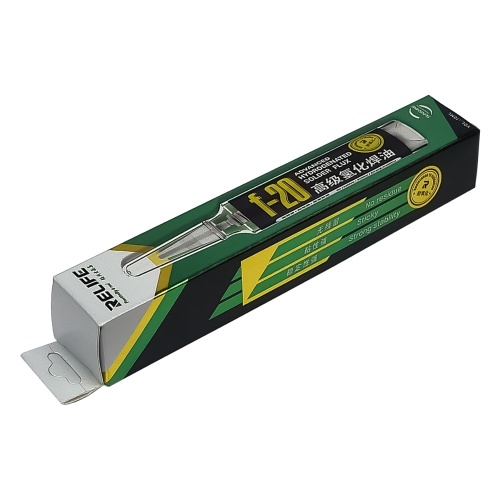 Флюс-паста Relife F-20 10 мл у шприці, безвідмивна з вбудованим штовхачем фото 2