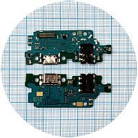 Шлейф Samsung Galaxy M23 M236B, M33 M336B з роз'ємами зарядки та навушників, мікрофоном - нижня плата (оригінал 100%)