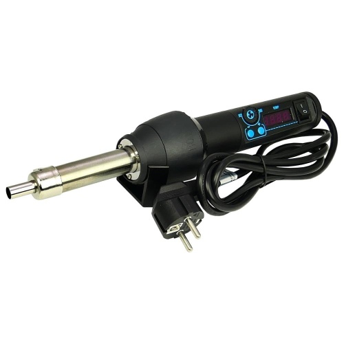 Термофен WEP 8858-I з вбудованим цифровим блоком управління (регулювання t 100-480 гр C, 650W, 220V) фото 2