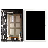 Дисплей Lenovo Tab 4 10" TB-X304L X304F + тачскрин (белый с рамкой)