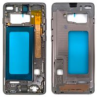 Рамка дисплея Samsung Galaxy S10+ Plus (чорна оригінал Китай)