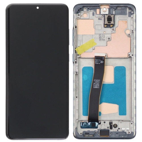 Дисплей Samsung Galaxy S20 Ultra G988B з тачскріном (IN-CELL із чорною рамкою)
