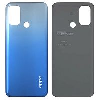 Задняя крышка Oppo A53 CPH2127 (синяя оригинал Китай)