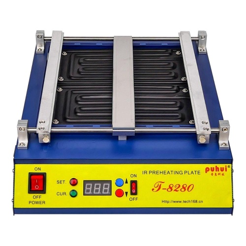 Переднагрівач плат T-8280 інфрачервоний, великий, керамічний, розміри робочої поверхні 280X270мм