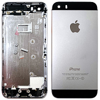 Корпус Apple iPhone 5S (сірий)