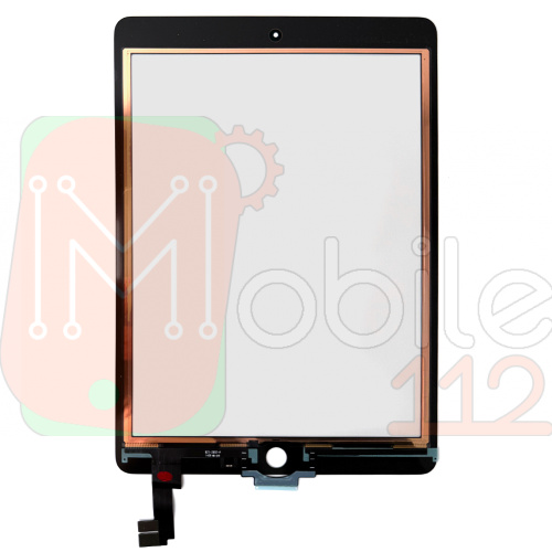 Тачскрін Apple iPad Air 2 A1566 A1567 (чорний OCA Pro з плівкою) фото 2
