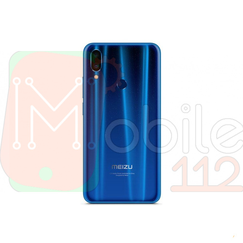 Задняя крышка Meizu Note 9 M923 (синяя оригинал Китай)