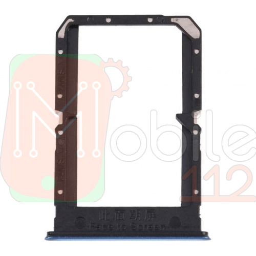 Тримач Sim картки Oppo Reno5 5G (блакитний на 2 SIM)