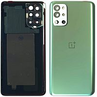 Задня кришка OnePlus 9R (зелена Original New зі склом камери)