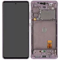 Дисплей Samsung Galaxy S20 FE G780F G781B з тачскріном (OLED з лавандовою рамкою)