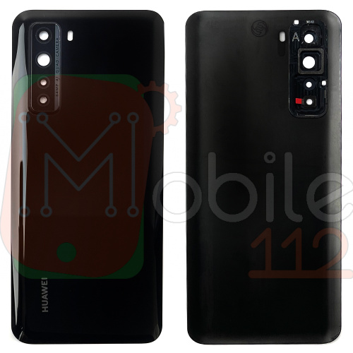Задня кришка Huawei P40 lite 5G CDY-NX9A (чорна зі склом камери)