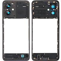 Рамка корпусу Motorola Moto G54 Power XT2343-6 (синя зі склом камери)