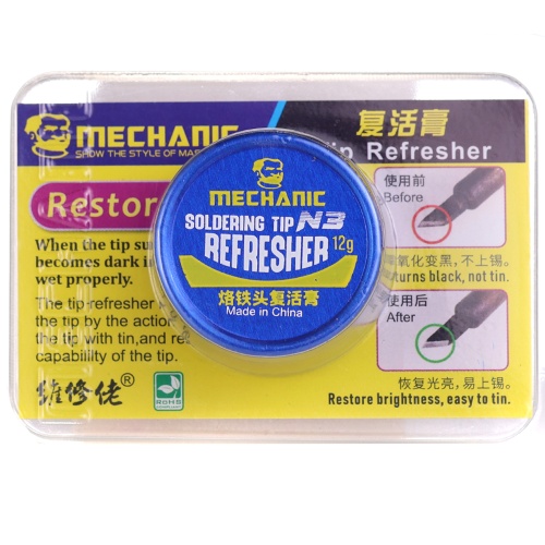 Очищувач паяльних жал Mechanic N3, 12 гр, 300-360°C фото 2