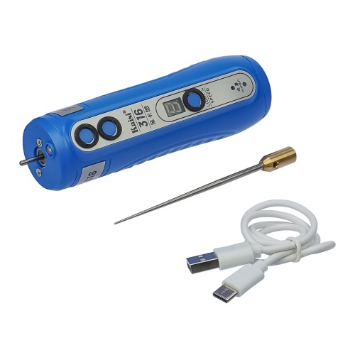 Машинка для видалення клею OCA Kaisi 316A, з акумулятором, регулюванням крутного моменту та підсвічуванням