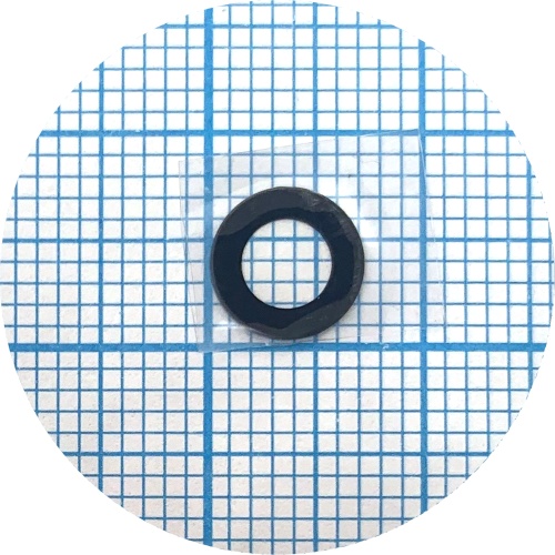 Скло камери Samsung Galaxy A73 A736 (чорне) фото 2