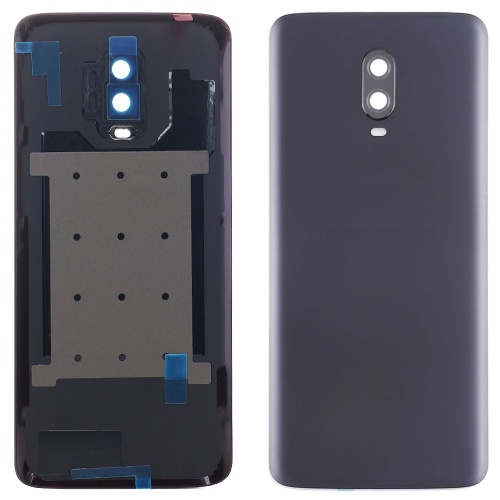 Задня кришка OnePlus 6T A6013 (чорна Original New зі склом камери) фото 2