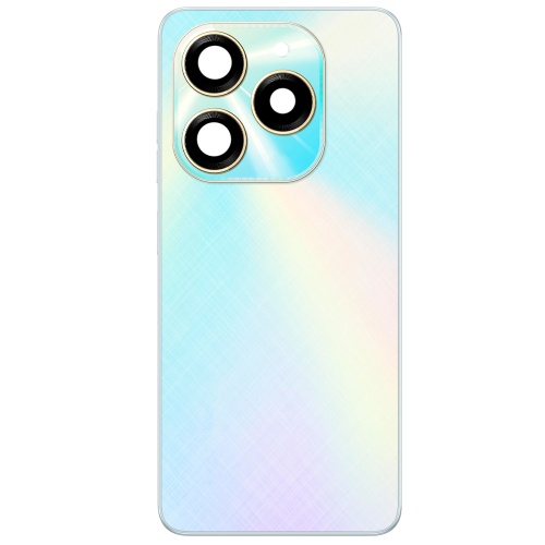 Задня кришка Tecno Spark 20 (біла, Cyber White оригінал Китай)