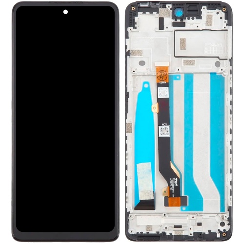 Дисплей Tecno Spark 10 Pro KI7 з тачскріном та рамкою (оригінал Китай)