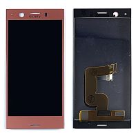 Дисплей Sony Xperia XZ1 Compact G8441 SO-02K з тачскріном (рожевий оригінал Китай)