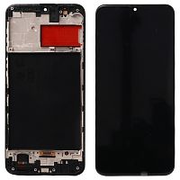 Дисплей Samsung Galaxy M21 M215F, M30s M307F з тачскріном і рамкою (IN-CELL)