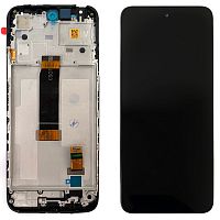 Дисплей Xiaomi Redmi 12, Poco M6 Pro 5G + тачскрин с рамкой (оригинал OEM)