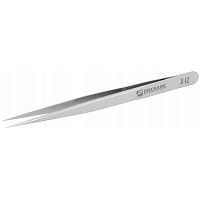 Пінцет Mechanic X-12 прямий гострий, антистатичний, 135 мм