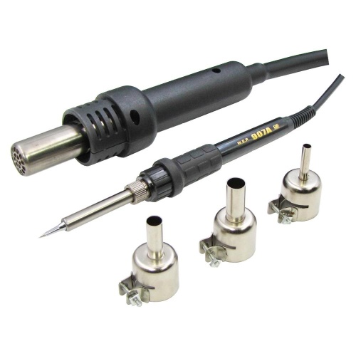 Паяльна станція WEP 852D+ компресорна, фен, паяльник фото 6