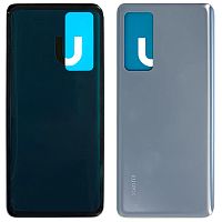 Задняя крышка Xiaomi 12, 12X (голубая)