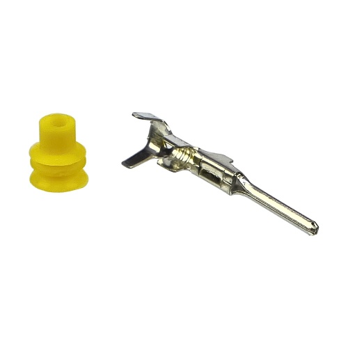 Набір автомобільних конекторів 194in1, у пластиковому боксі, з кліщами для обтиску. фото 6