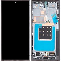 Дисплей Samsung Galaxy S24 Ultra S928 з тачскріном (OLED з рамкою Titanium Gray Violet Orange)