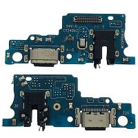 Шлейф Realme C61 з роз'ємами зарядки, навушників та мікрофоном - нижня плата (AAA)