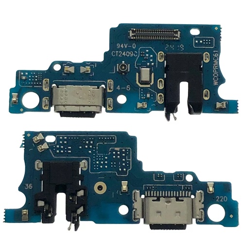 Шлейф Realme C61 з роз'ємами зарядки, навушників та мікрофоном - нижня плата (AAA)