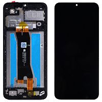 Дисплей ZTE Blade A55, A35 з тачскріном (оригінал Китай з рамкою)