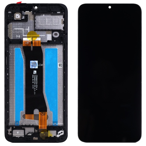 Дисплей ZTE Blade A55, A35 + тачскрин (оригинал Китай с рамкой)