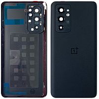 Задняя крышка OnePlus 9RT 5G (черная Original New со стеклом камеры)