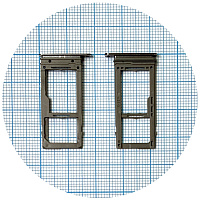 Тримач SIM карти Samsung Galaxy S9 G960F, S9 Plus G965F (-)