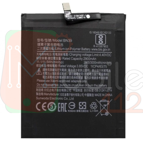 Аккумулятор Xiaomi BN39 кач AAA Mi Play M1901F9E