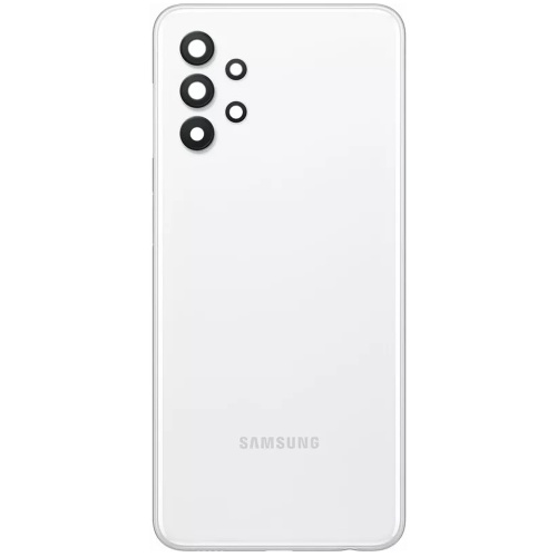 Задня кришка Samsung Galaxy A32 4G A325F (біла зі склом камери) Задня кришка Samsung Galaxy A32 4G A325F (біла зі склом камери)