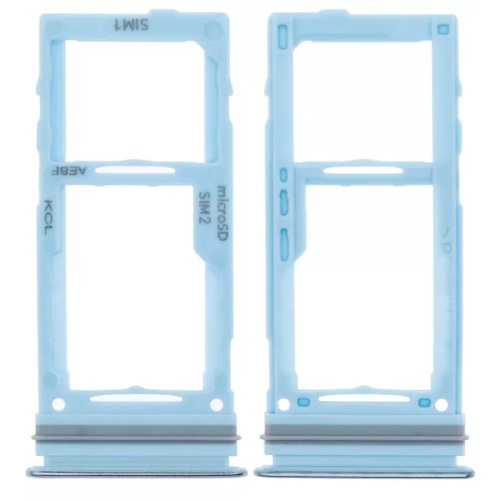 Тримач Sim картки Samsung Galaxy A52 A525F, A526B, A528B, A725F, A726B (синій 2 SIM (1 SIM + Micro SD))