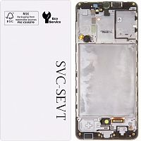 Дисплей Samsung Galaxy A31 A315F з тачскріном (оригінал OEM SP з рамкою)