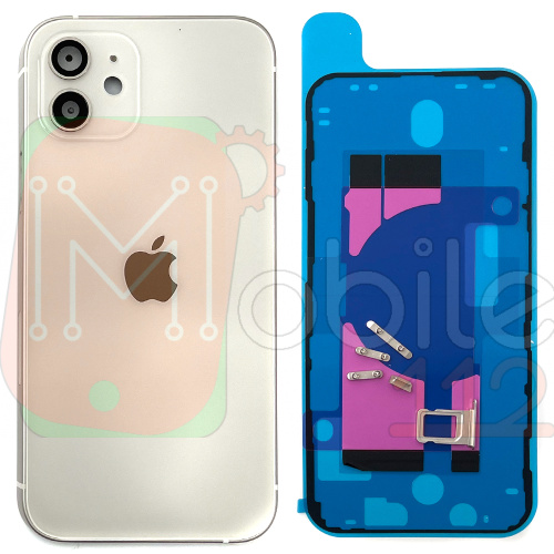 Корпус Apple iPhone 12 (білий оригінал Китай US)